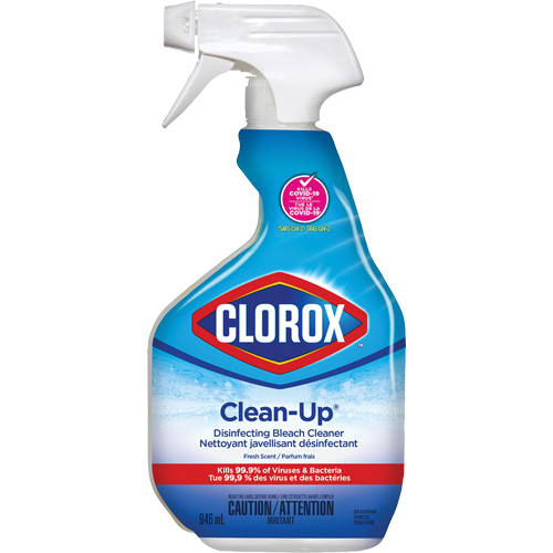Clean-Up&reg; Disinfecting Bleach Cleaner Spray, 946 ml, Trigger Bottle Helyx Safety & Industrial Supplies