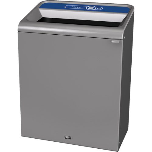 Conteneur pour d&eacute;chets de papier Configure, Vrac/Bord de rue/De bureau, Acier, 45 gal. US Helyx Safety & Industrial Supplies