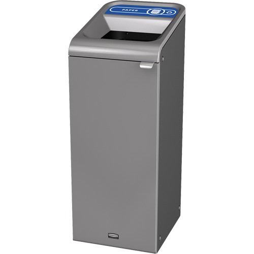 Conteneur pour d&eacute;chets de papier Configure, Vrac/Bord de rue/De bureau, Acier, 15 gal. US Helyx Safety & Industrial Supplies