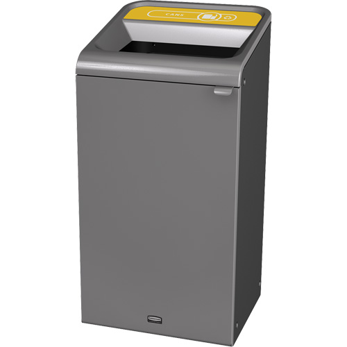 Configure Can Waste Container, Bulk/Curbside/Deskside, Steel, 23 US gal. Helyx Safety & Industrial Supplies