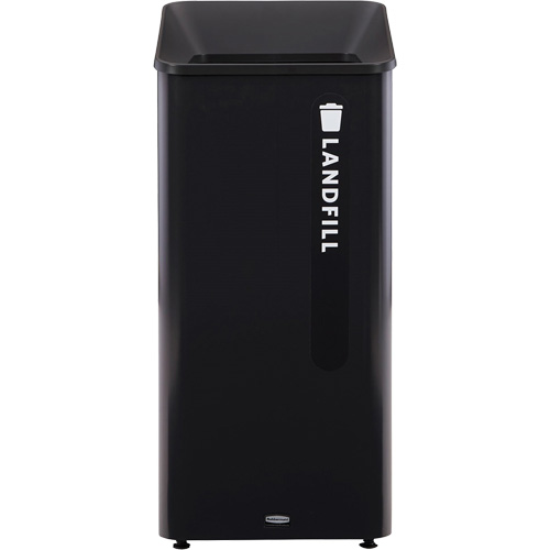Bac d'ordures destin&eacute;s &agrave; l'enfouissement Sustain, Plastique/Acier, 23 gal. US Helyx Safety & Industrial Supplies