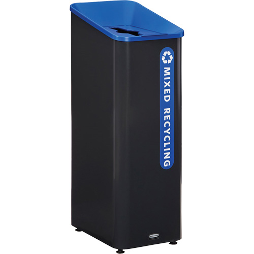 Sustain Mixed Recycling Container, Bulk, Plastic, 15 US gal. Helyx Safety & Industrial Supplies