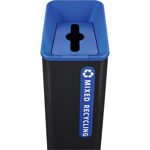 Sustain Mixed Recycling Container, Bulk, Plastic, 15 US gal. Helyx Safety & Industrial Supplies