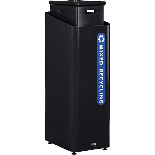 Sustain Mixed Recycling Container, Bulk, Plastic, 15 US gal. Helyx Safety & Industrial Supplies