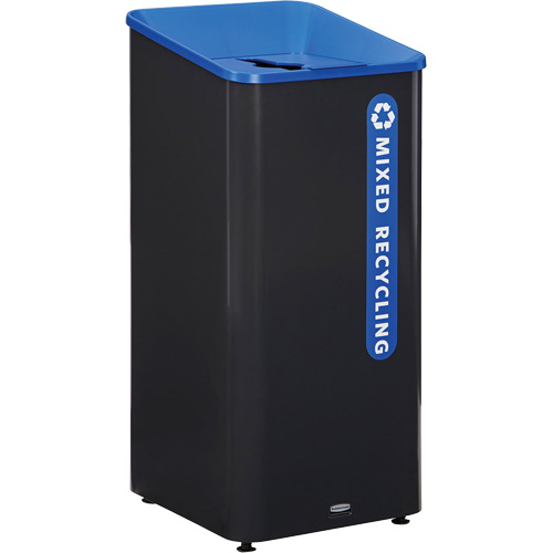 Sustain Mixed Recycling Container, Bulk, Plastic, 23 US gal. Helyx Safety & Industrial Supplies