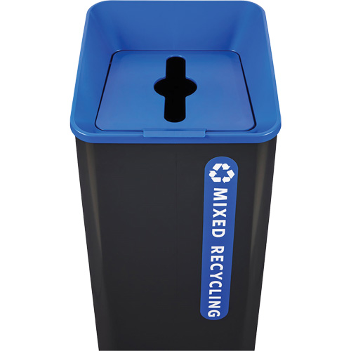 Sustain Mixed Recycling Container, Bulk, Plastic, 23 US gal. Helyx Safety & Industrial Supplies