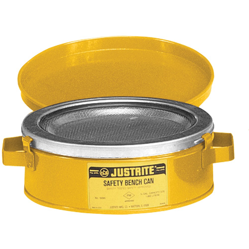 Bench Can with Perforated Dasher Plate Helyx Safety & Industrial Supplies