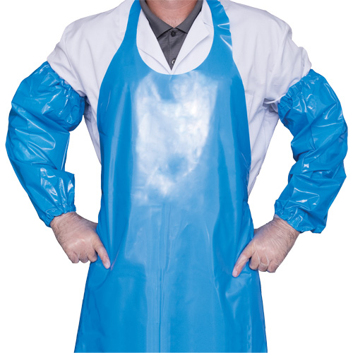 Manchettes Top Dog, 18", Polyur&eacute;thane, Bleu Helyx Safety & Industrial Supplies