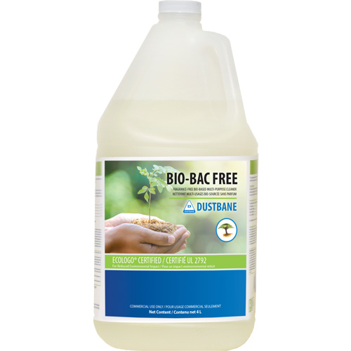 Nettoyant &agrave; usages multiples Bio-Bac Free, 4 L Helyx Safety & Industrial Supplies