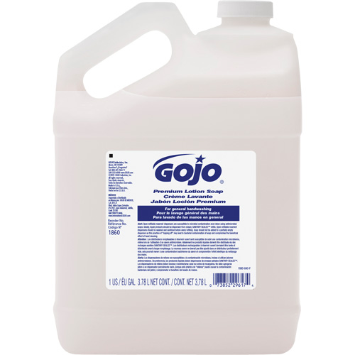 Savon pour les mains de qualit&eacute; sup&eacute;rieure, Cr&egrave;me, 3,78 L, Parfum&eacute; Helyx Safety & Industrial Supplies