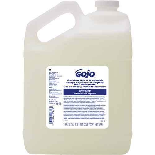 Nettoyant pour les cheveux et le corps de qualit&eacute; sup&eacute;rieure, 3,78 L, Chute d'eau, Cruche Helyx Safety & Industrial Supplies