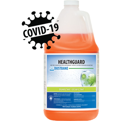 Nettoyant, d&eacute;sinfectant et d&eacute;sodorisant Disinfex, 4 L, Cruche Helyx Safety & Industrial Supplies