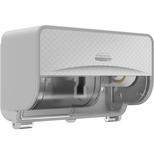 Distributeur de papier hygi&eacute;nique horizontal en rouleaux standards Icon, Multiple Capacit&eacute; du rouleau Helyx Safety & Industrial Supplies