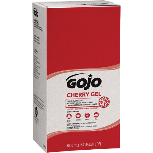 Hand Cleaner for Pro TDX Dispenser, Gel/Pumice, 5000 ml, Refill, Cherry Helyx Safety & Industrial Supplies