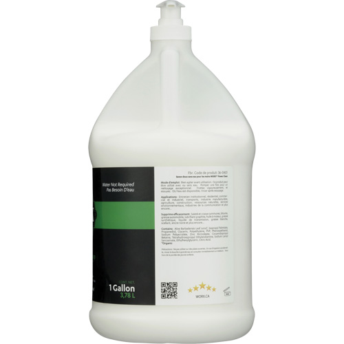 Power Clean Waterless Hand Soap, Liquid, 3.78 L, Unscented Helyx Safety & Industrial Supplies