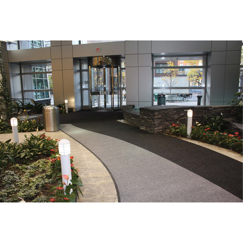 Supreme Knob Entrance Matting, Wiper/Scraper, 13-5/12' x 75-1/2' x 7/16", Charcoal Helyx Safety & Industrial Supplies