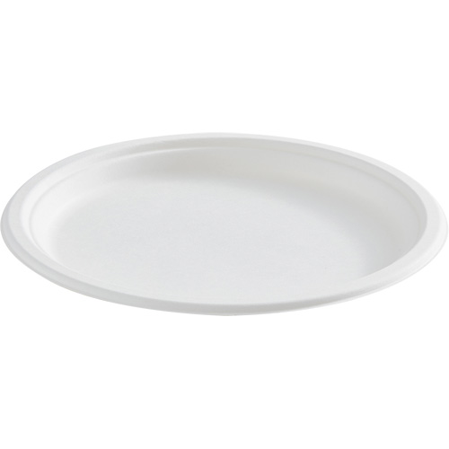 Assiette ronde en fibre compostable Helyx Safety & Industrial Supplies