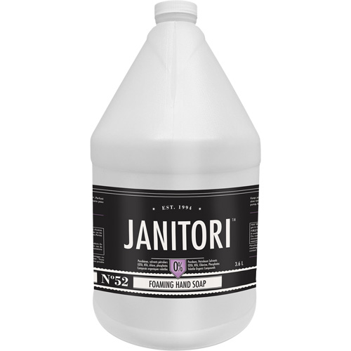 Savon &agrave; main Janitori 52, Mousse, 4 L, Parfum&eacute; Helyx Safety & Industrial Supplies