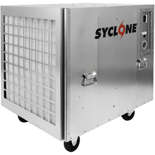 Syclone 1950 CFM Negative Air Machine & Air Scrubber, 2 Speeds Helyx Safety & Industrial Supplies