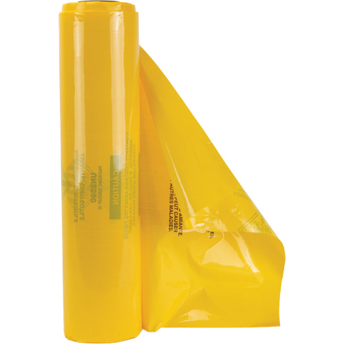 Doublures pour d&eacute;chets dangereux, Amiante, 40" lo x 35" la, 3 mils Helyx Safety & Industrial Supplies