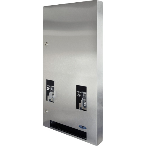 Recessed Double Napkin & Tampon Vendor Helyx Safety & Industrial Supplies