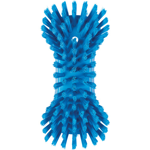 Brosse &agrave; main, Soies Tr&egrave;s ferme, Longueur de 9-1/10", Bleu Helyx Safety & Industrial Supplies