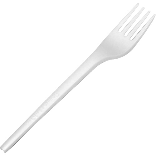 Fourchettes compostables CPLA Helyx Safety & Industrial Supplies