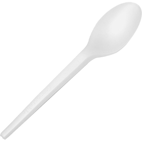 Cuill&egrave;res compostables CPLA Helyx Safety & Industrial Supplies