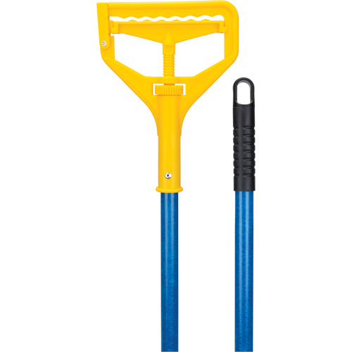 Handle with Clip, Fibreglass/Plastic, Open Gate Tip, 60" Length Helyx Safety & Industrial Supplies