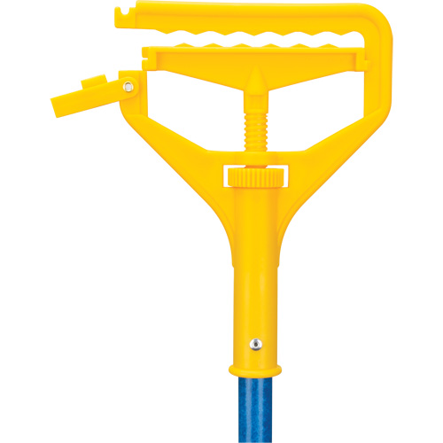 Handle with Clip, Fibreglass/Plastic, Open Gate Tip, 60" Length Helyx Safety & Industrial Supplies