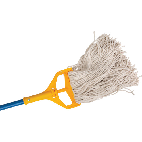 Handle with Clip, Fibreglass/Plastic, Open Gate Tip, 60" Length Helyx Safety & Industrial Supplies