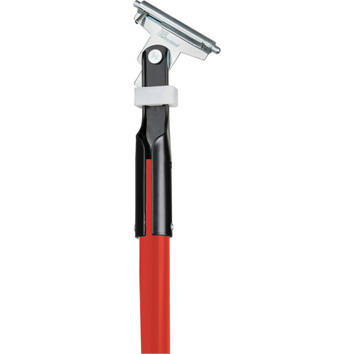 Red Clipper Dust Mop Handle, Fibreglass, 1" Diameter, 60" Length Helyx Safety & Industrial Supplies