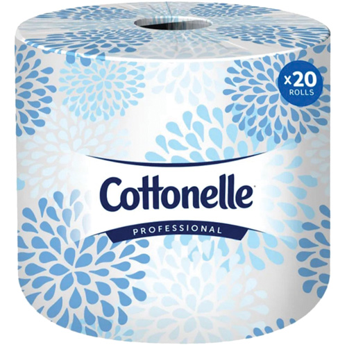 Cottonelle&reg; Professional Toilet Paper, 2 Ply, 451 Sheets/Roll, White Helyx Safety & Industrial Supplies