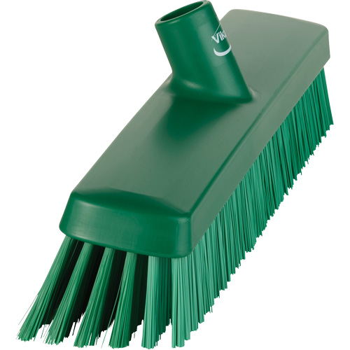 T&ecirc;te de balai-brosse, Crins Fin/Ferme, 16-1/2", Polyester/Polypropyl&egrave;ne, Vert Helyx Safety & Industrial Supplies