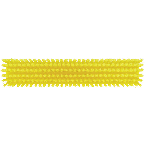 T&ecirc;te de balai-brosse, Crins Fin/Ferme, 16-1/2", Polyester/Polypropyl&egrave;ne, Jaune Helyx Safety & Industrial Supplies
