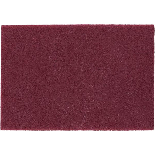 Disposable Floor Pad, Stripping, Maroon Helyx Safety & Industrial Supplies