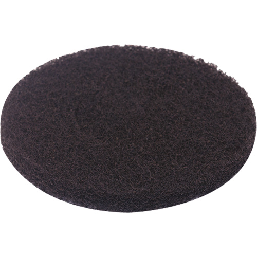 Floor Pad, Stripping, Black Helyx Safety & Industrial Supplies