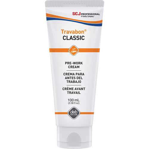 Travabon&reg; Classic Oil, Grease & Adhesive Defense Cream, Tube, 100 ml Helyx Safety & Industrial Supplies