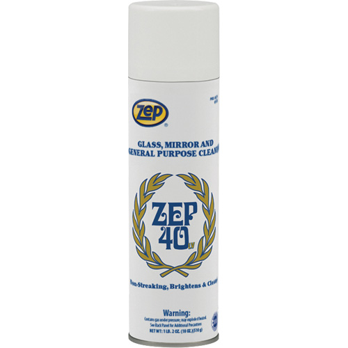 Non-Streaking Glass & Mirror Cleaner, 18 oz., Aerosol Can Helyx Safety & Industrial Supplies