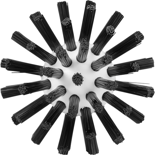 Cleaning Brush, Stiff Bristles, 5-7/10" Long, Black Helyx Safety & Industrial Supplies
