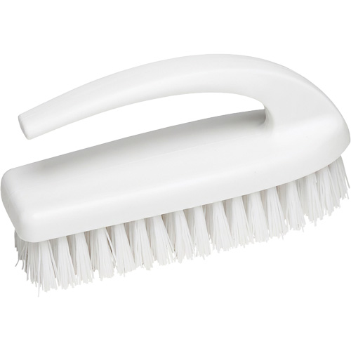 Brosse &agrave; r&eacute;curer de style fer &agrave; repasser, 6" l, Soies Polypropyl&egrave;ne, Bleu Helyx Safety & Industrial Supplies