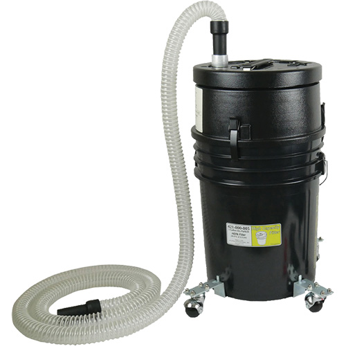 High Capacity HEPA Abatement Vacuum, Dry, 5 US Gal. (18.92 Litres) Helyx Safety & Industrial Supplies