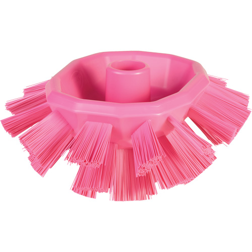 Brosse UST pour cuves, Soies Ferme, Longueur de 7-1/2", Rose Helyx Safety & Industrial Supplies