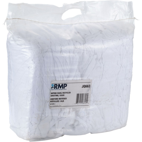 Chiffons, Blanc, 10 lb Helyx Safety & Industrial Supplies