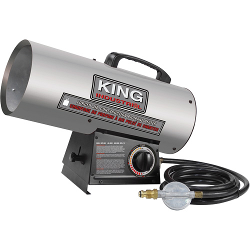 Forced Air Construction Heater, Contractor, Propane, 60000 BTU/H Helyx Safety & Industrial Supplies