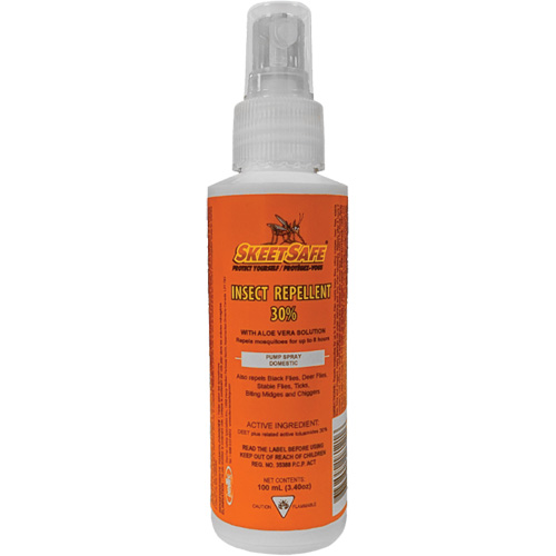 Insect Repellent, 30% DEET, Spray, 100 ml Helyx Safety & Industrial Supplies
