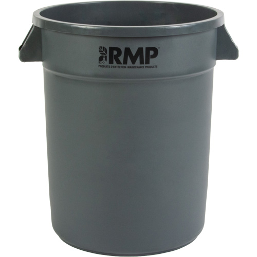 Garbage Bin, Polyethylene, 20 US gal. Helyx Safety & Industrial Supplies