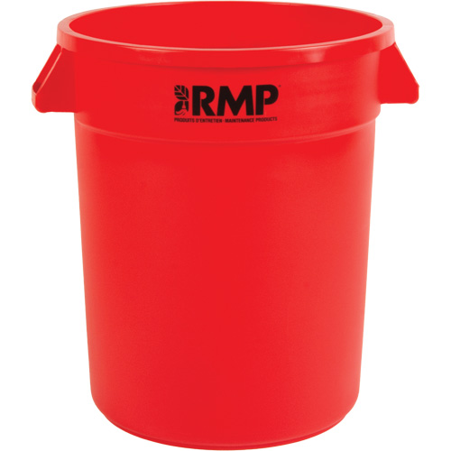 Garbage Bin, Polyethylene, 20 US gal. Helyx Safety & Industrial Supplies