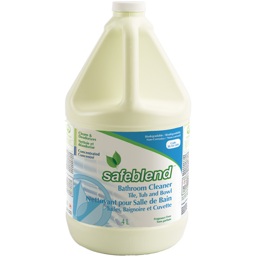 Concentrated Bathroom Cleaner for Tile, Tub & Bowl, 4 L, Jug Helyx Safety & Industrial Supplies