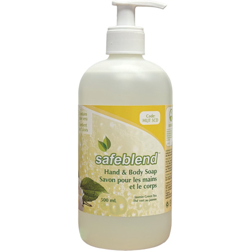 Jasmine Green Tea Hand & Body Soap, Liquid, 500 ml, Scented Helyx Safety & Industrial Supplies